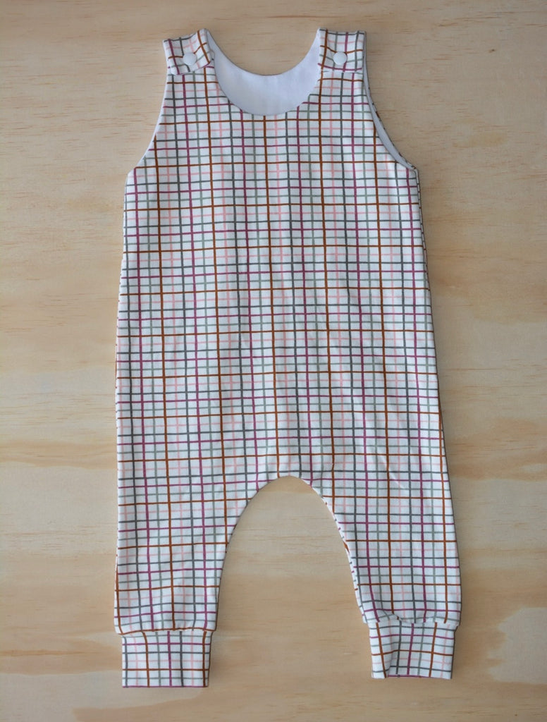 Winter romper - Checks