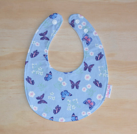 Bib - Blue butterfly