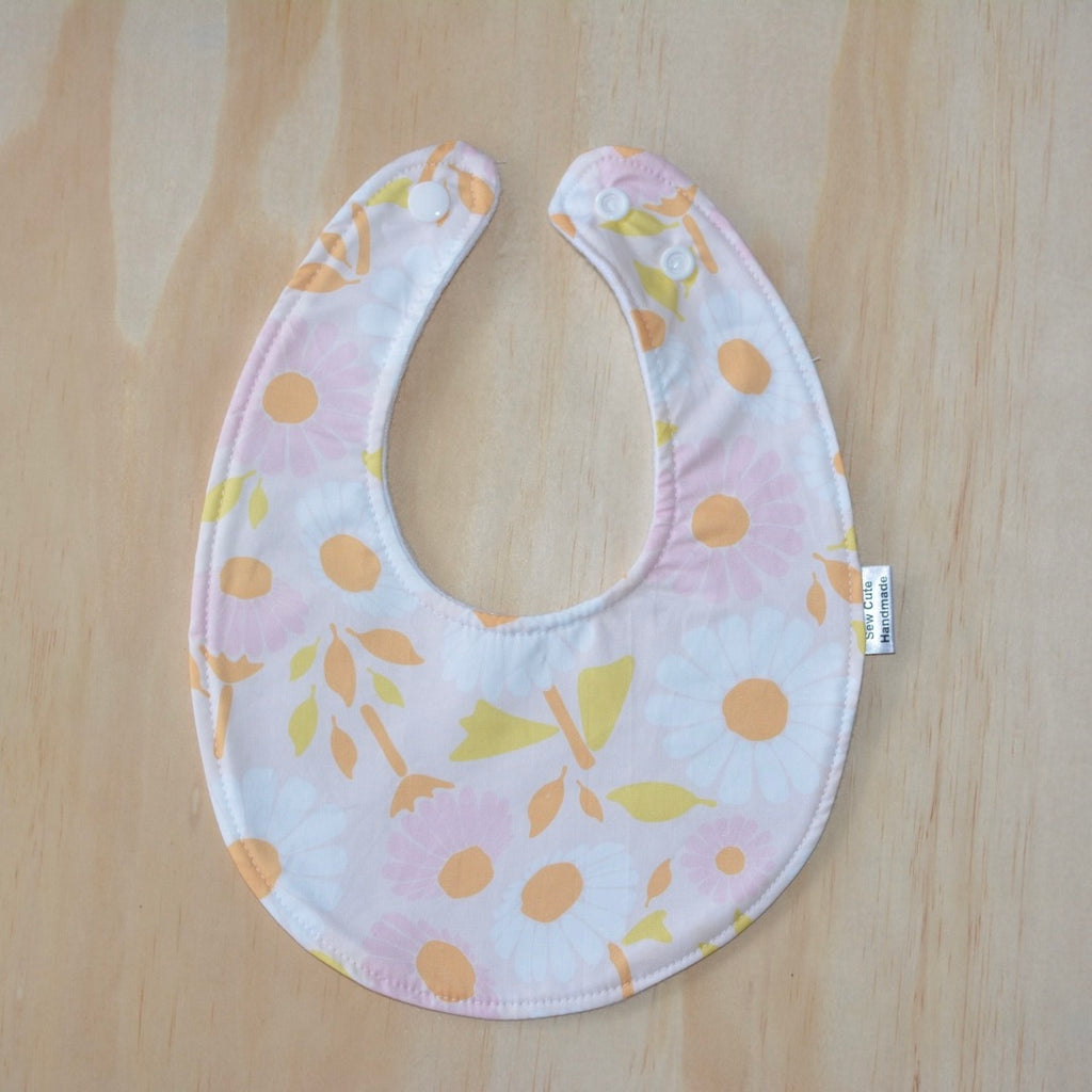 Bib - yellow Flowers