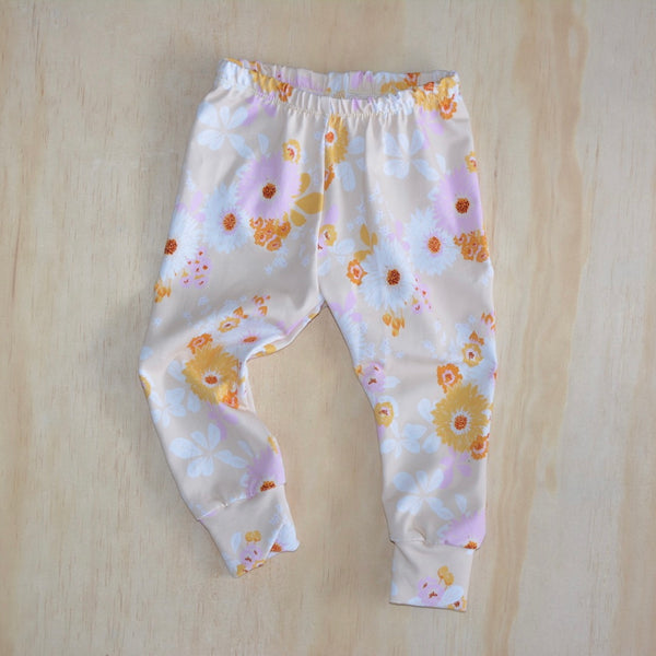 Leggings -  Yellow Garden Floral