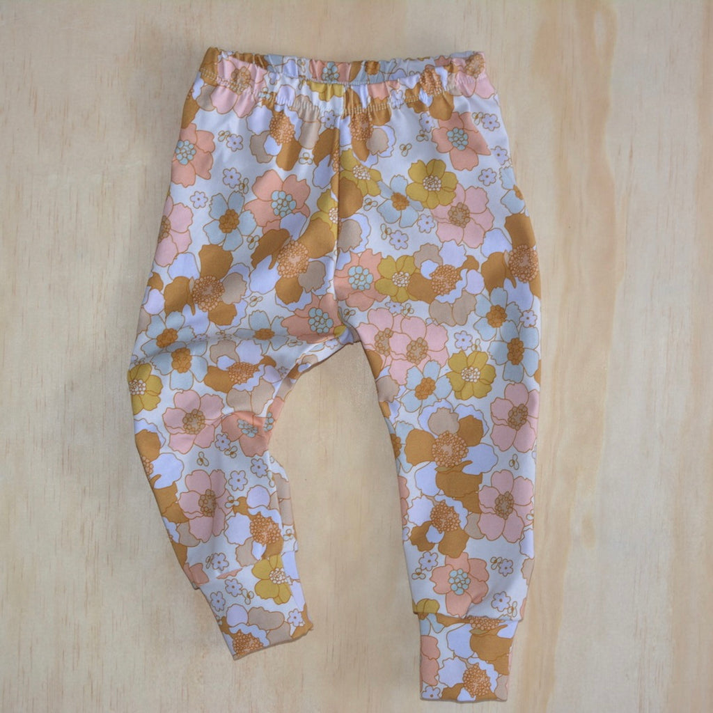 Leggings -  Pastel Retro Floral