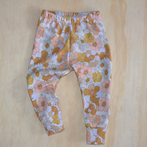 Leggings -  Pastel Retro Floral