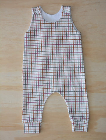 Winter romper - Checks