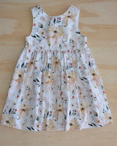 Tea Dress - Winter FLowers