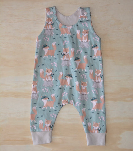 Winter romper -Fox