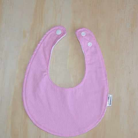 Bib -  Pink Stripe