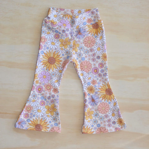 Flares -yellow floral