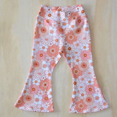 Flares -  Orange Florals
