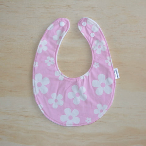 Bib -  Large Pink Flower