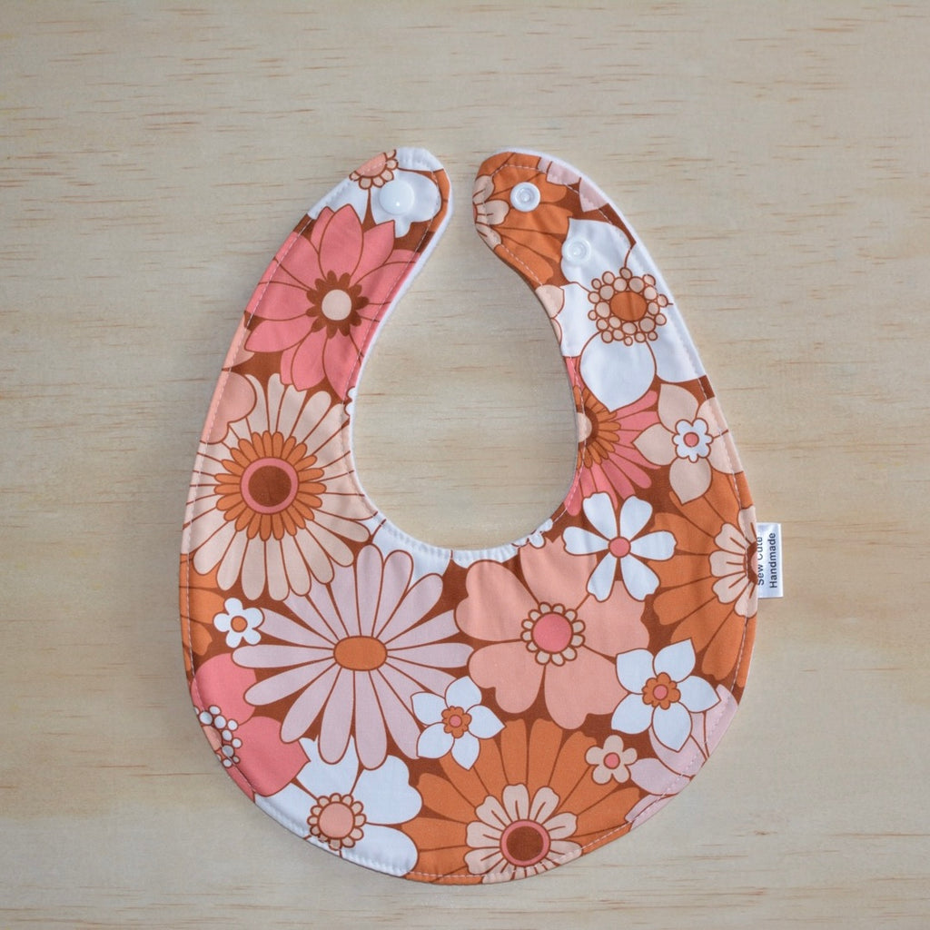 Bib -  Rust Floral