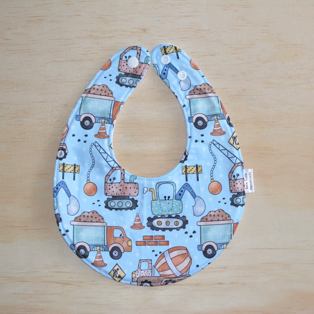 Bib -  Blue construction